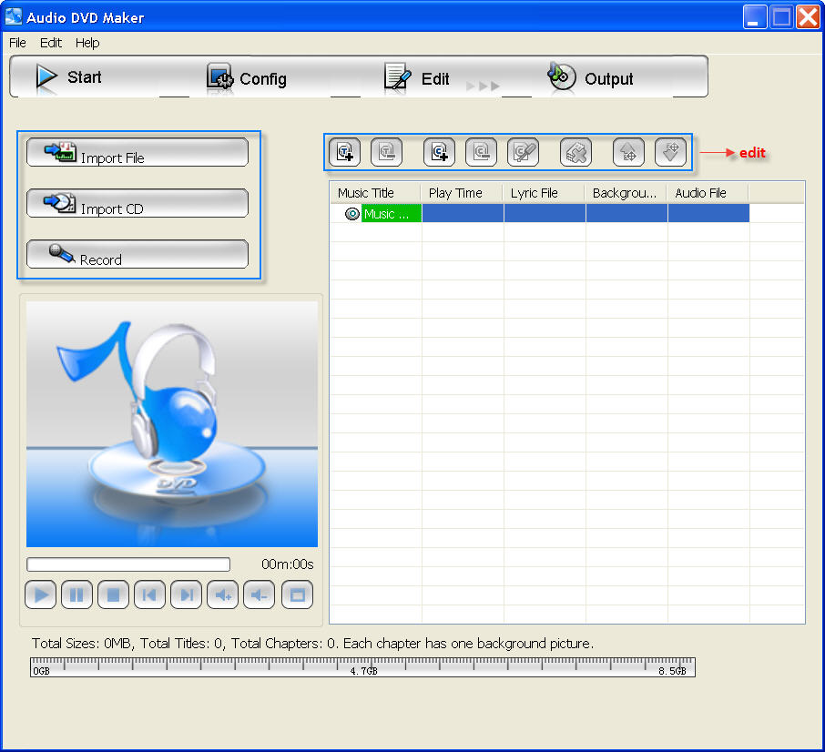 music-dvd-creator-import-and-edit music-dvd-creator-import-and-edit