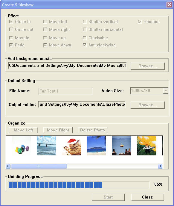 turn digital photos to amazing avi videos