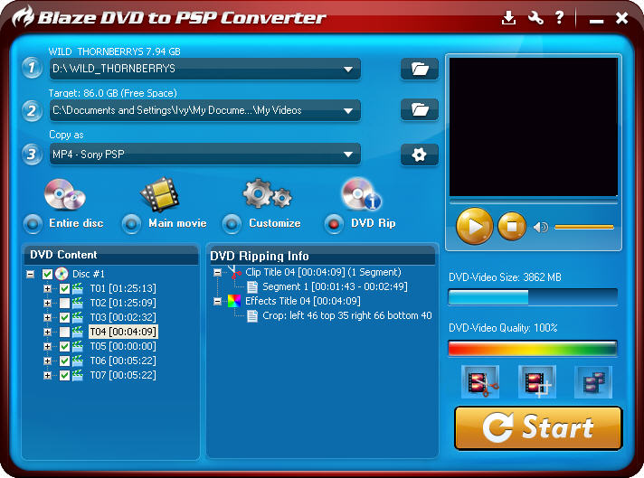 Convert DVD to BlackBerry