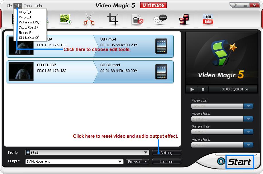 3GP to MPEG4