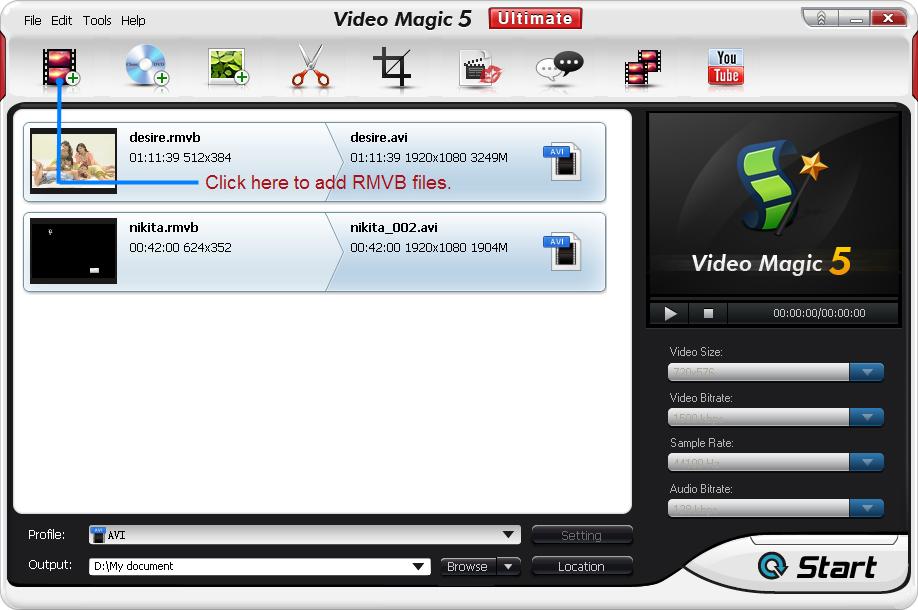 RMVB to MPEG4