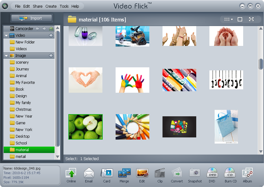 a smart but powerful video and photo edition software