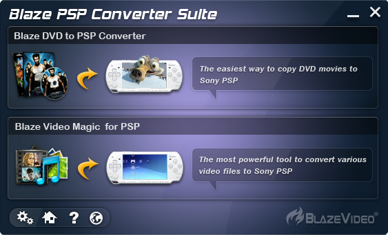 an All-in-One PSP DVD, Video, Music and Photo conversion tool