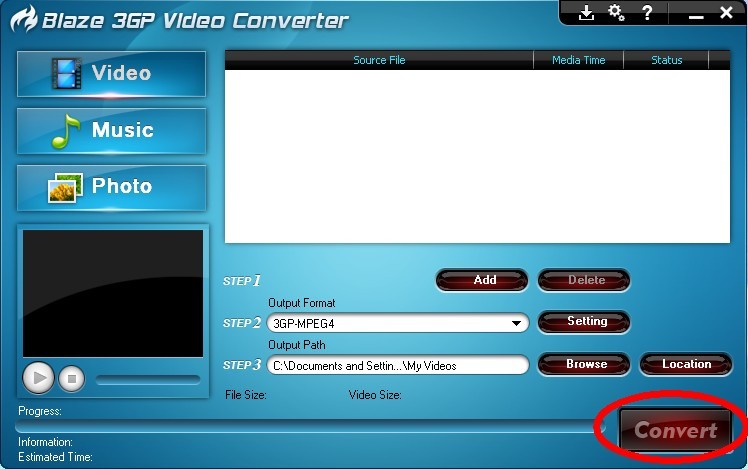 blazevideo 3gp video comverter convert