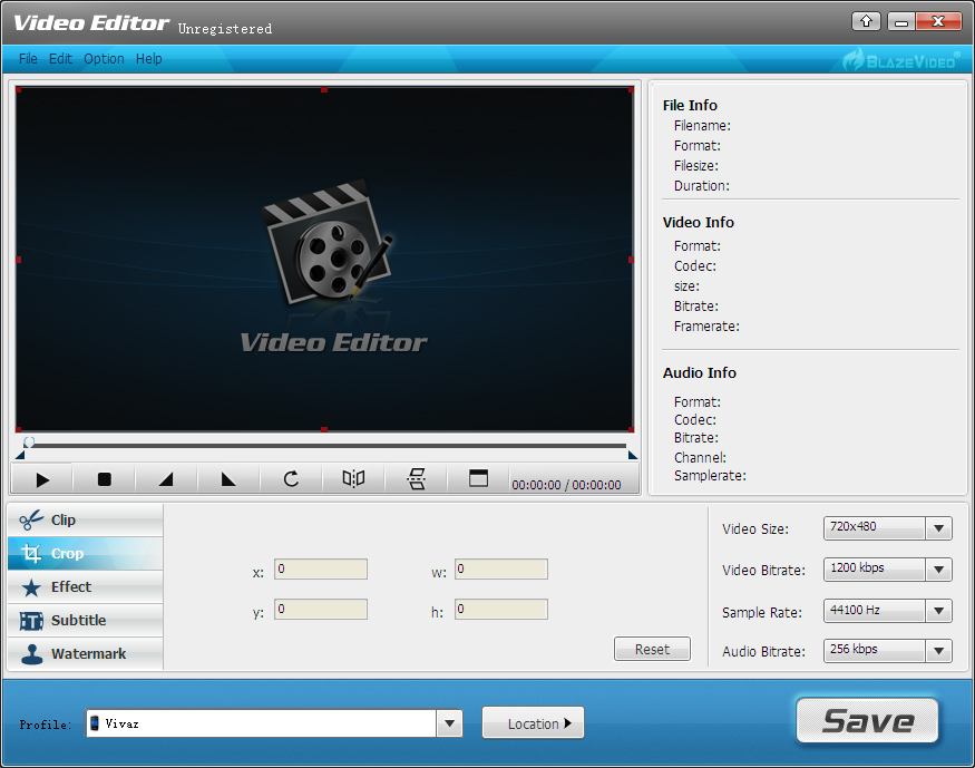 Blazevideo Video Editor Full Version